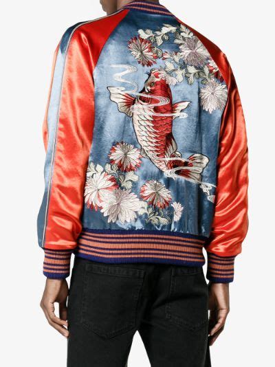 gucci koi jacket|gucci clothing website.